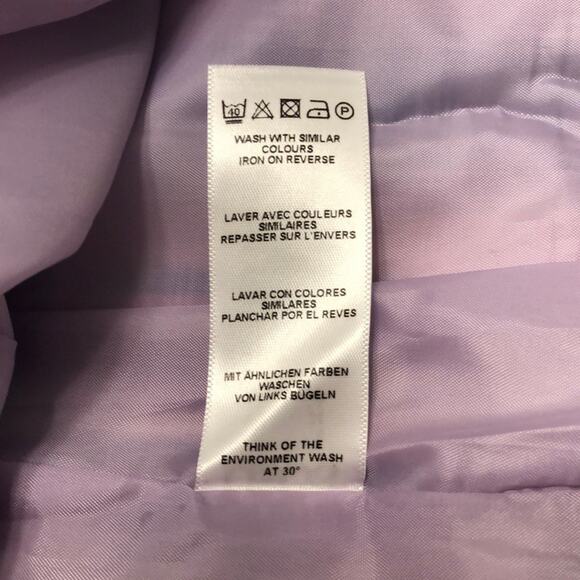 ASOS Pink Plaid A-line Skirt Woman Size 2 Lined - Picture 6 of 8